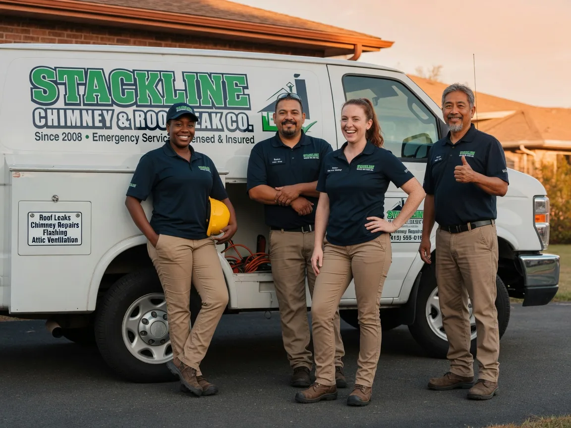 Chimney flashing repair company in Barnesville, GA